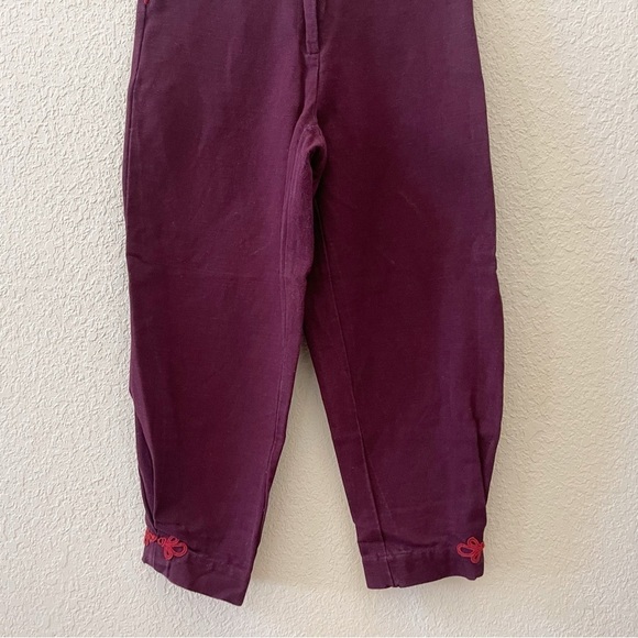 Gudrun Sjoden Pants Trousers Barrel Balloon Crochet Cotton Linen Lagenlook Small - Picture 5 of 12